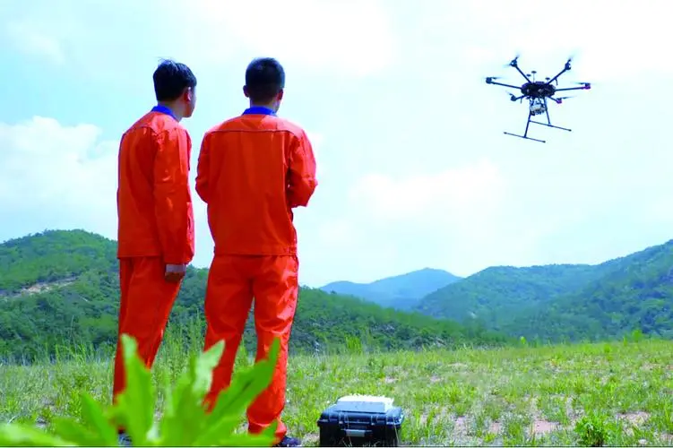 延寿无人机倾斜摄影巡检拍摄